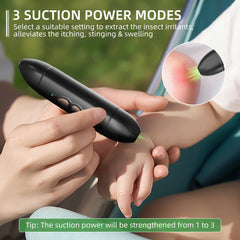 2-in-1 Electric Insect Bite Fever Suction Bite Toxin Anti-itching Instrument