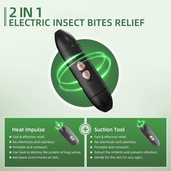 2-in-1 Electric Insect Bite Fever Suction Bite Toxin Anti-itching Instrument
