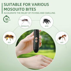 2-in-1 Electric Insect Bite Fever Suction Bite Toxin Anti-itching Instrument